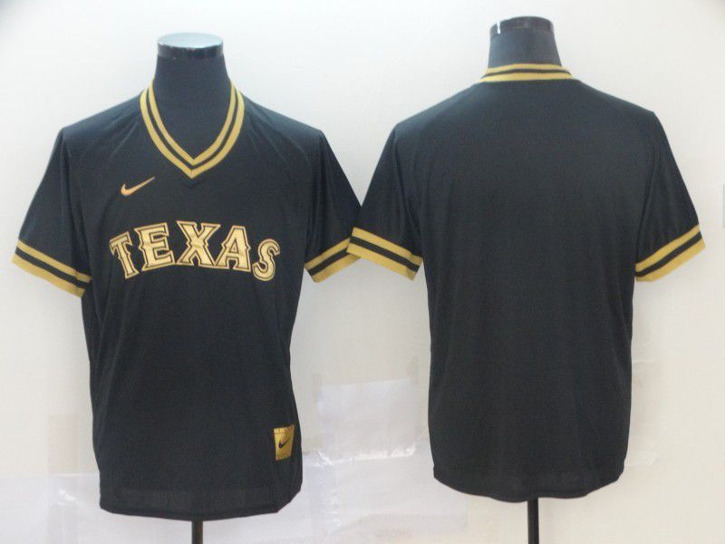 Men Texas Rangers Blank Black gold Game Nike 2022 MLB Jersey->texas rangers->MLB Jersey